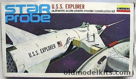 Lindberg 1/200 Star Probe USS Explorer Space Ship, 1149 plastic model kit